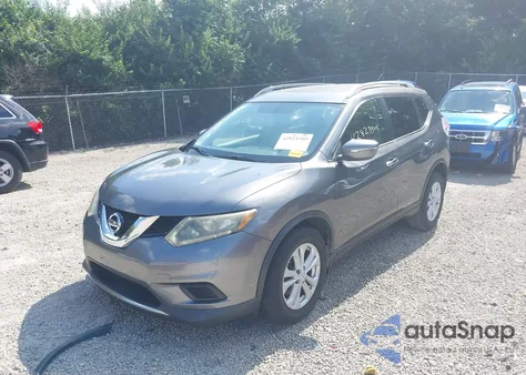 2014 Nissan Rogue Sv from USA, damaged, VIN 5N1AT2MK5EC793817